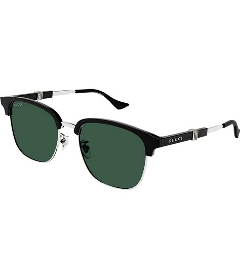 gucci glasses men round|Gucci 55mm round sunglasses.